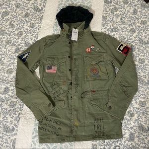 Polo Ralph Lauren Yale M6 Peace print Combat